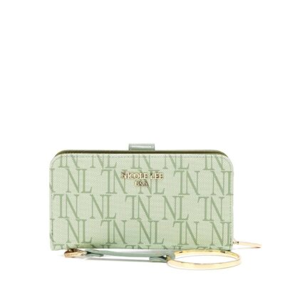 WALLET NICOLE LEE GREEN