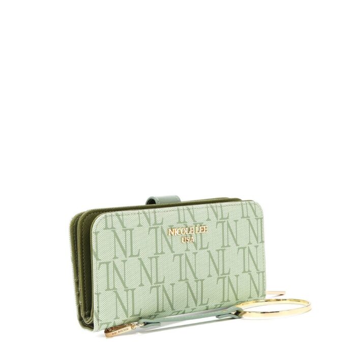 WALLET NICOLE LEE GREEN - Imagen 2