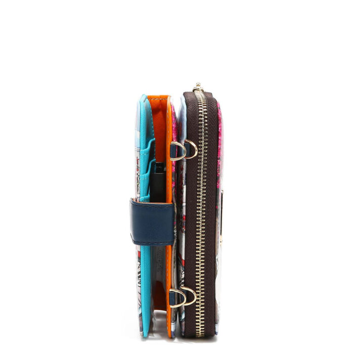 CROSSBODY WALLET NICOLE LEE CON PHONE HOLDER STAIRWAY TO HEAVEN - Imagen 4