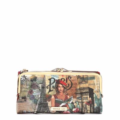 CLUTCH WALLET NICOLE LEE PARIS FASHION WEEK