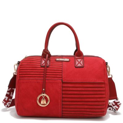 BOLSO BOSTON NICOLE LEE COLOR ROJO