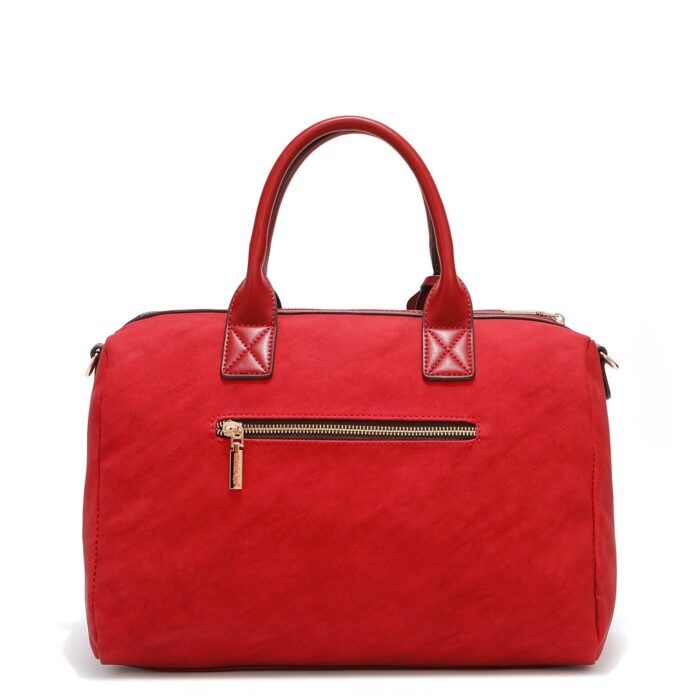 BOLSO BOSTON NICOLE LEE COLOR ROJO - Imagen 2