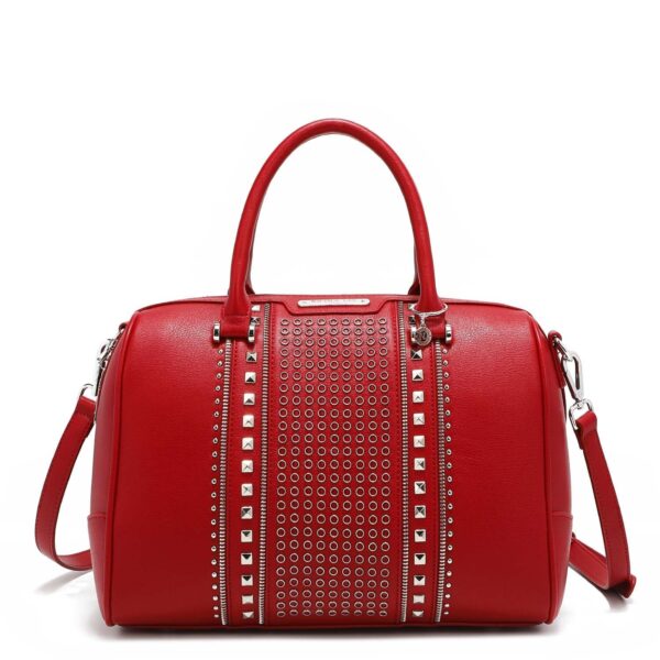 BOLSO BOSTON NICOLE LEE COLOR ROJO
