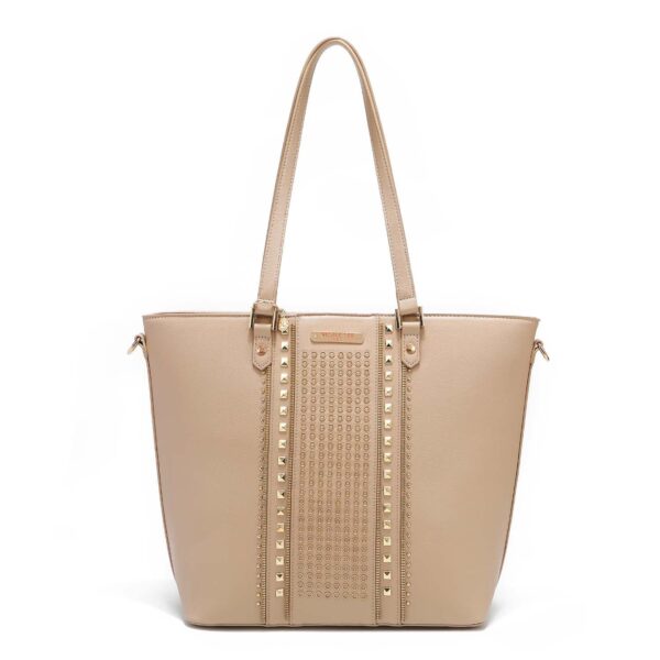BOLSO SHOPPER NICOLE LEE COLOR BEIGE