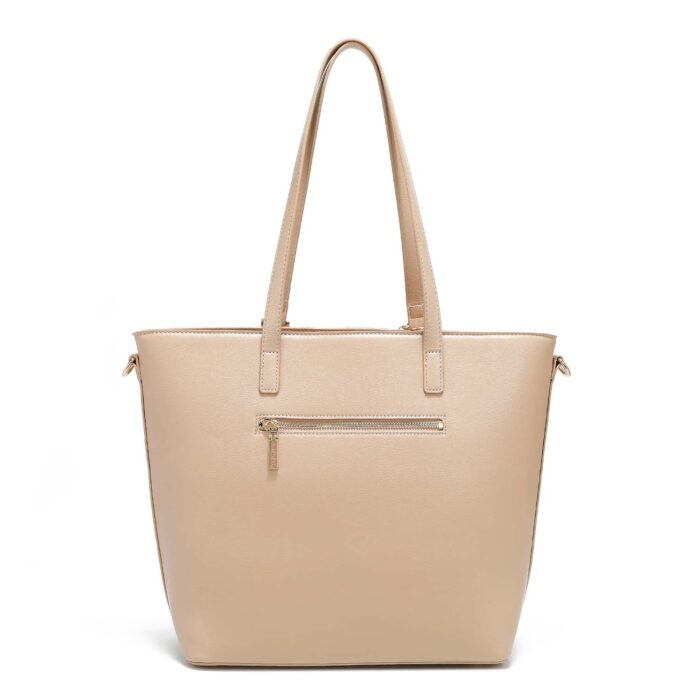 BOLSO SHOPPER NICOLE LEE COLOR BEIGE - Imagen 2