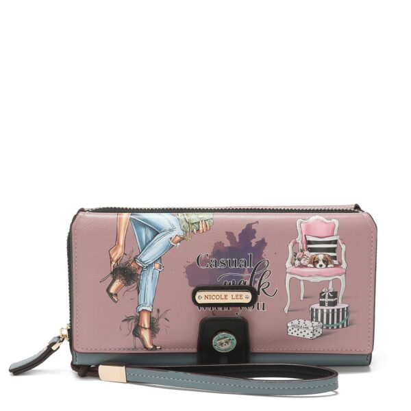 WALLET NICOLE LEE MAFALDA BIFOLD CASUAL WALK