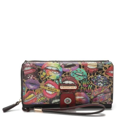 WALLET NICOLE LEE MAFALDA BIFOLD ALL EMOTION