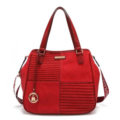 BOLSO AVA TOTE NICOLE LEE COLOR ROJO