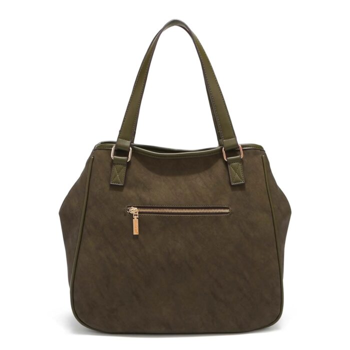 BOLSO AVA TOTE NICOLE LEE COLOR DARK OLIVE - Imagen 2