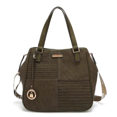 BOLSO AVA TOTE NICOLE LEE COLOR DARK OLIVE