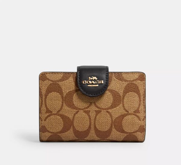 COACH MEDIUM CORNER ZIP WALLET