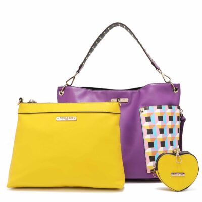 SET DE BOLSOS NICOLE LEE 3 PIEZAS