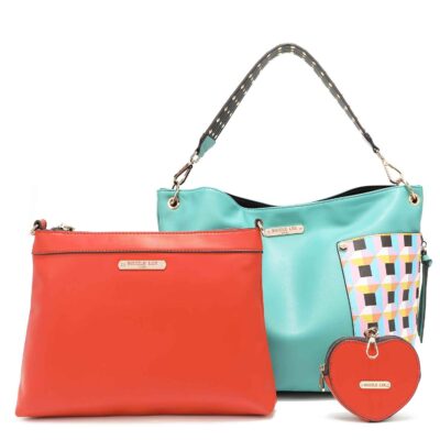 SET DE BOLSOS NICOLE LEE 3 PIEZAS