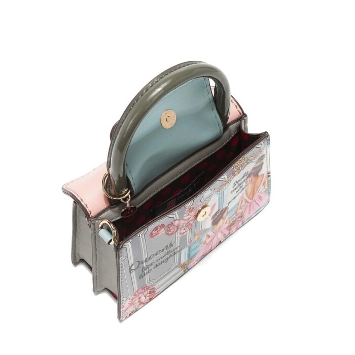 MINI CROSSBODY NICOLE LEE DOUBLE QUEENS - Imagen 4