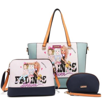 NIKKY BY NICOLE LEE 3 PIEZAS SET BEST FRIENDS
