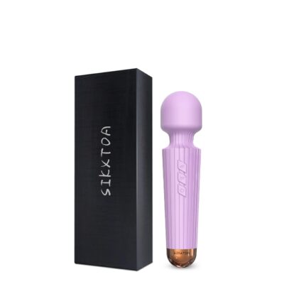 MINI VIBARDOR CON 8 VELOCIDADES Y 20 PATRONES DE VIBRACION COLOR LAVANDA