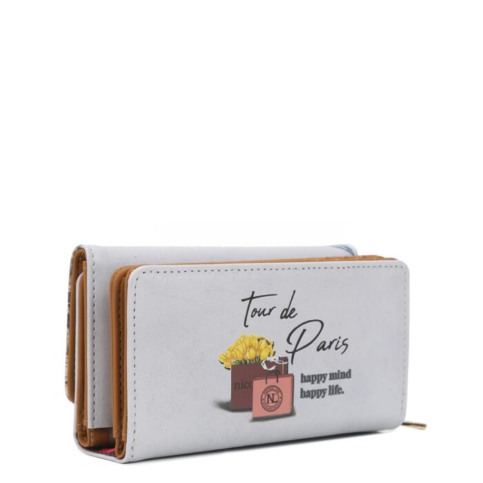 WALLET TRIFOLD NICOLE LEE TOUR DE PARIS - Imagen 2