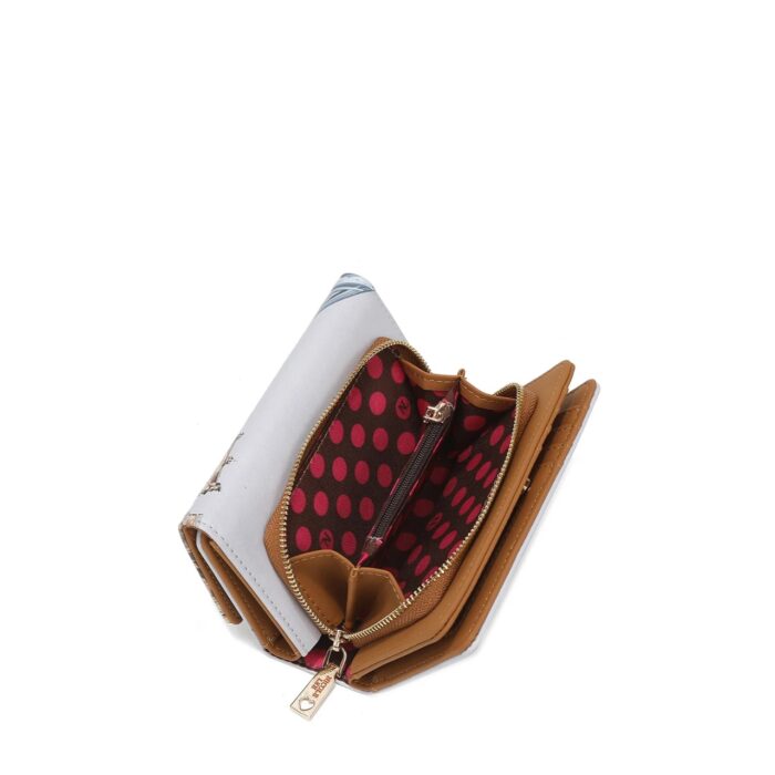 WALLET TRIFOLD NICOLE LEE TOUR DE PARIS - Imagen 4