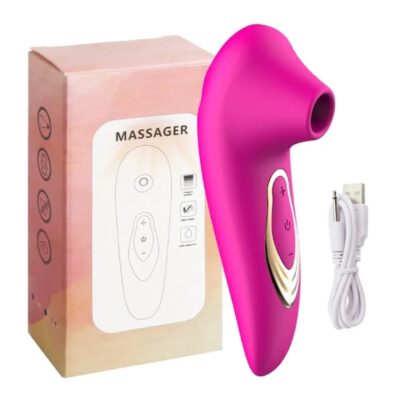 VIBRADOR DE SUCCION ROSADO PARA CLITORIS