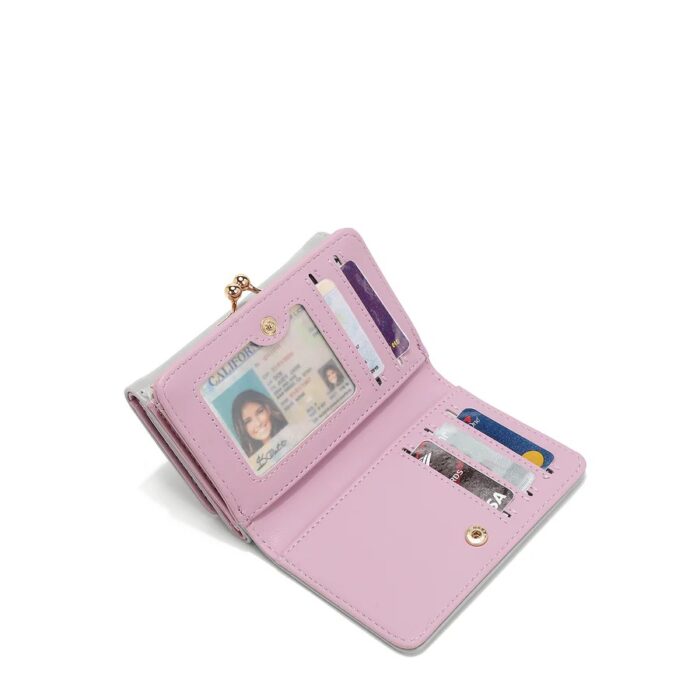 WALLET NICOLE LEE TRIFOLD GRAY - Imagen 5