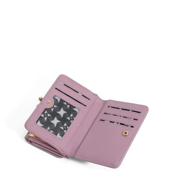 WALLET NICOLE LEE TRIFOLD GRAY - Imagen 6