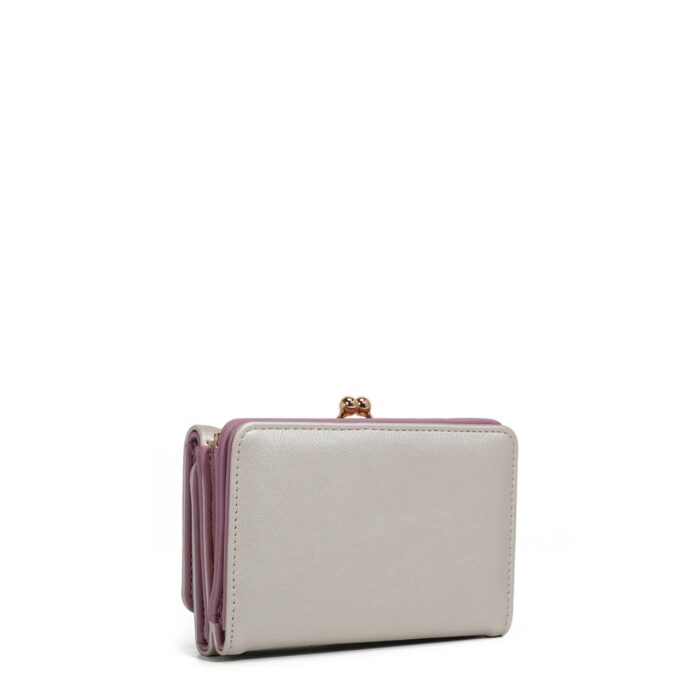 WALLET NICOLE LEE TRIFOLD SILVER - Imagen 3