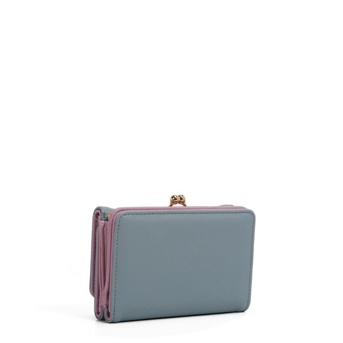 WALLET NICOLE LEE TRIFOLD BLUE - Imagen 3