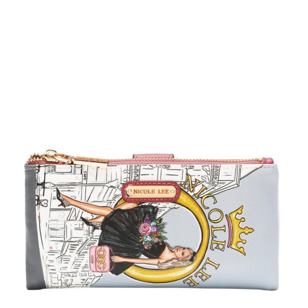WALLET NICOLE LEE BIFOLD DREAMING THE CITY