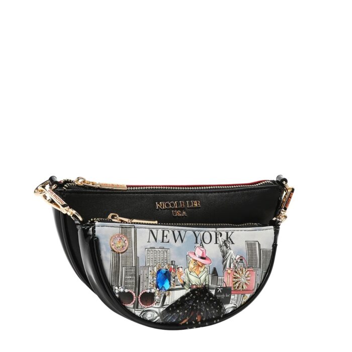 CROSSBODY NICOLE LEE FATIMA 2 PIEZAS SUCCESS IN NEW YORK - Imagen 2