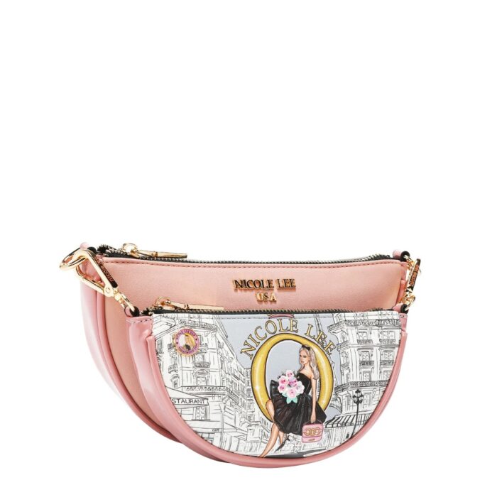 CROSSBODY NICOLE LEE FATIMA 2 PIEZAS DREAMING THE CITY - Imagen 2
