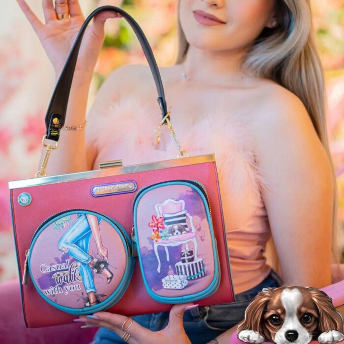 BOLSO CLUTCH NICOLE LEE CASUAL WALK - Imagen 7