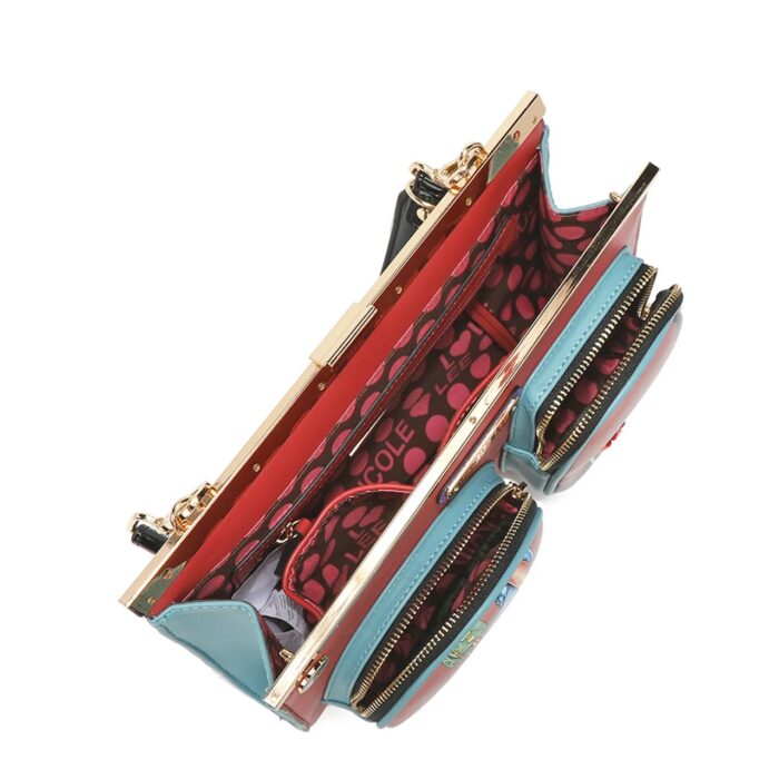 BOLSO CLUTCH NICOLE LEE CASUAL WALK - Imagen 6