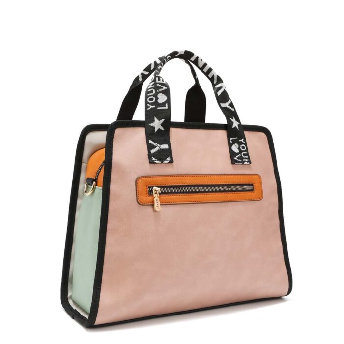 BOLSO SATCHEL NIKKY BY NICOLE LEE BEST FRIENDS - Imagen 4