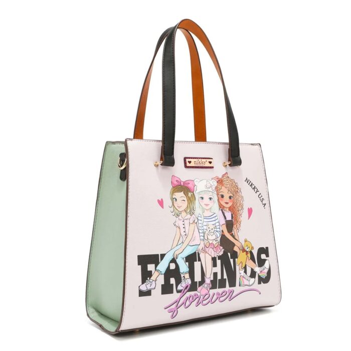 BOLSO TOTE NIKKY BY NICOLE LEE BEST FRIENDS - Imagen 2