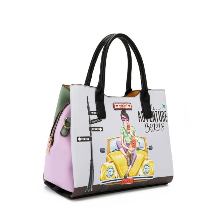 BOLSO TOP HANDLE NIKKY BY NICOLE FUN BEGINS - Imagen 2