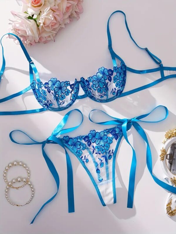 CONJUNTO CELESTE 2 PIEZAS
