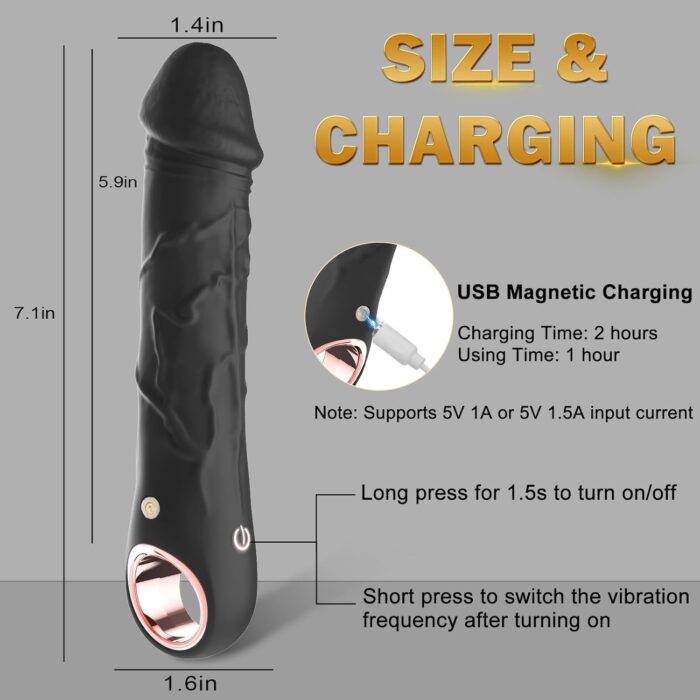 VIBRADOR RECARGABLE CON 10 MODOS DE VIBRACION - Imagen 2