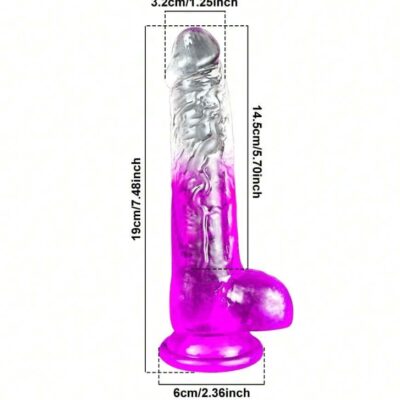 DILDO DE SILICON 5.7" X 1.25"