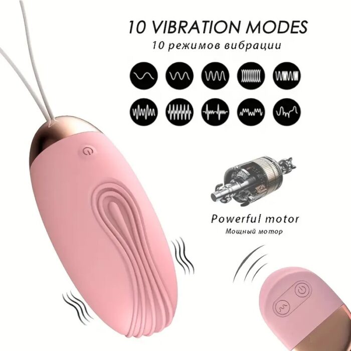 HUEVO VIBRADOR CON CONTROL REMOTO - Imagen 2