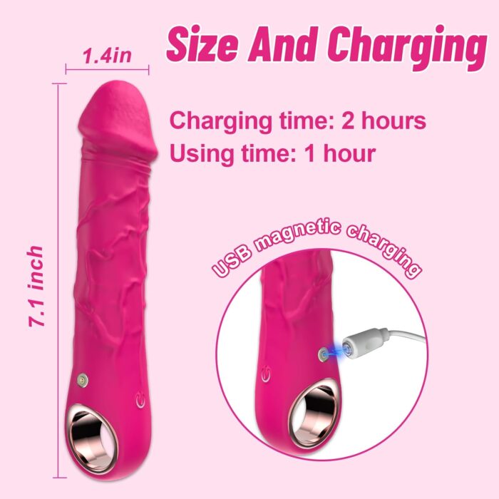 VIBRADOR RECARGABLE CON 10 MODOS DE VIBRACION - Imagen 4