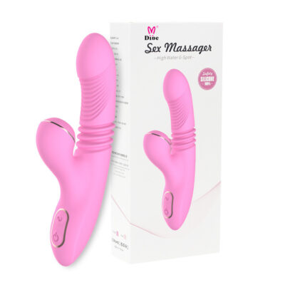 VIBRADOR GIRATORIO Y SUCCIONADOR DE CLITORIS