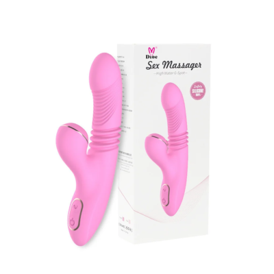 VIBRADOR GIRATORIO Y SUCCIONADOR DE CLITORIS