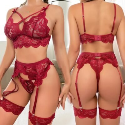 CONJUNTO ROJO 5 PIEZAS