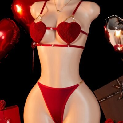 CONJUNTO ROJO 2 PIEZAS