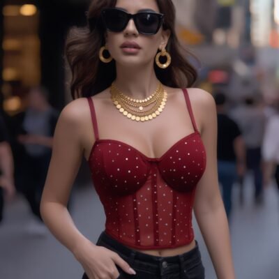 CORSET BORGOÑA
