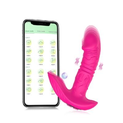 VIBRADOR TELESCOPICO CON APP CONTROL