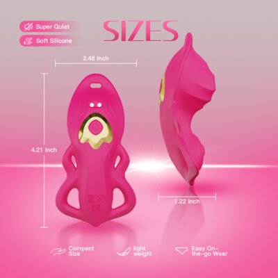 VIBRADOR PARA CLITORIS Y VAGINA CONTROLADO POR APP
